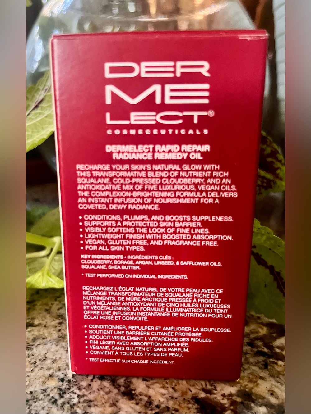 Dermelect Rapid Repair Radiance Remedy Face Oil NIB - Picture 5 of 7